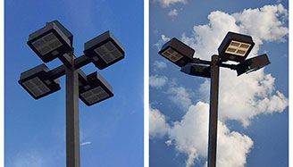 Rise-Lite LED Shoebox Light Replacement Project in USA