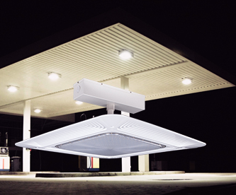 LED Gas Station Canopy