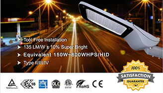 High Efficiency LED Outdoor Street Light
