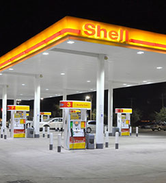 Type A LED Gas Station Canopy Lights